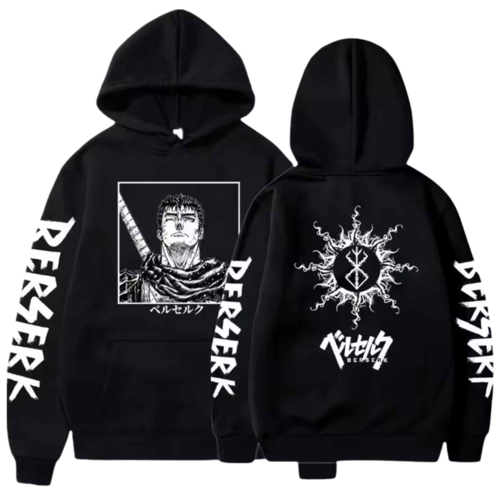Sudadera Oversize Berserk – Estilo Akazen | Preventa Exclusiva