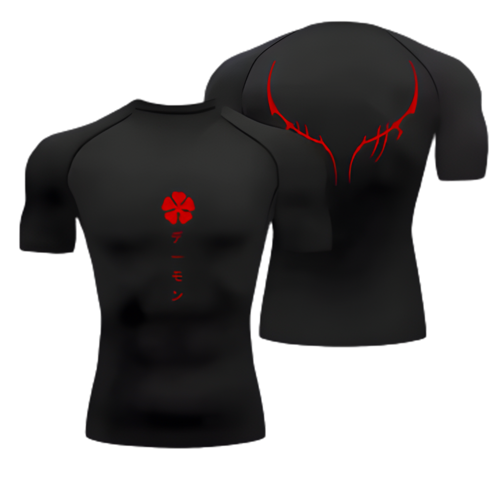 Camiseta “Five Leaf Grimoire” – Black Clover