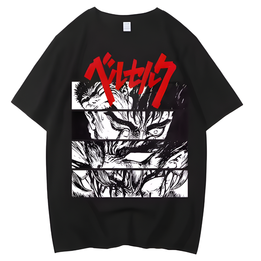 Playera Berserk – Guts Rage Edition