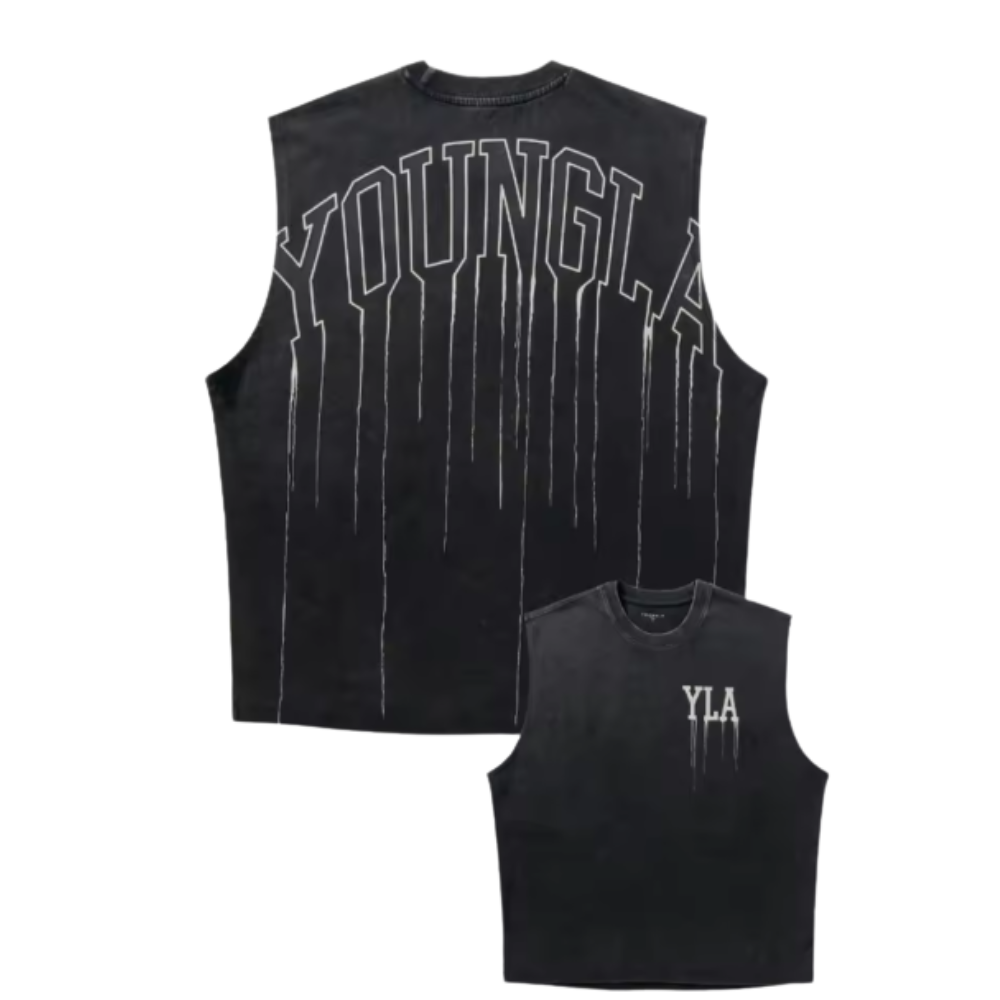 Tank Oversize “YLA Dark Drip” – AKAZEN (Preventa)